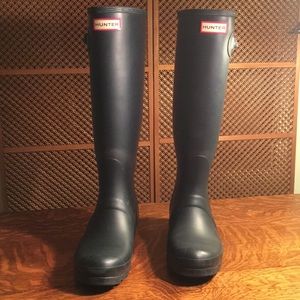 Hunter rain boots